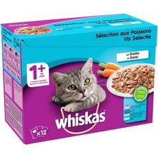 Whiskas Jelly 4 Fish Bags12x100g
